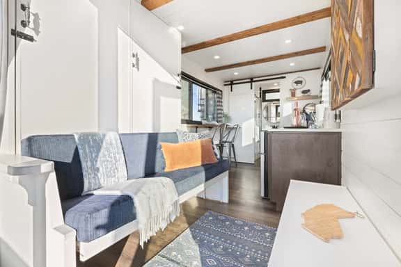 Tiny Cargo Home, Farm Experience with Rooftop Views - Image 1